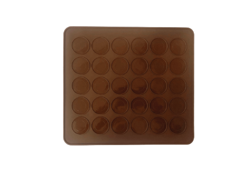 Tapete de Silicone para Macarons 28,5x25 cm - Confeitudo