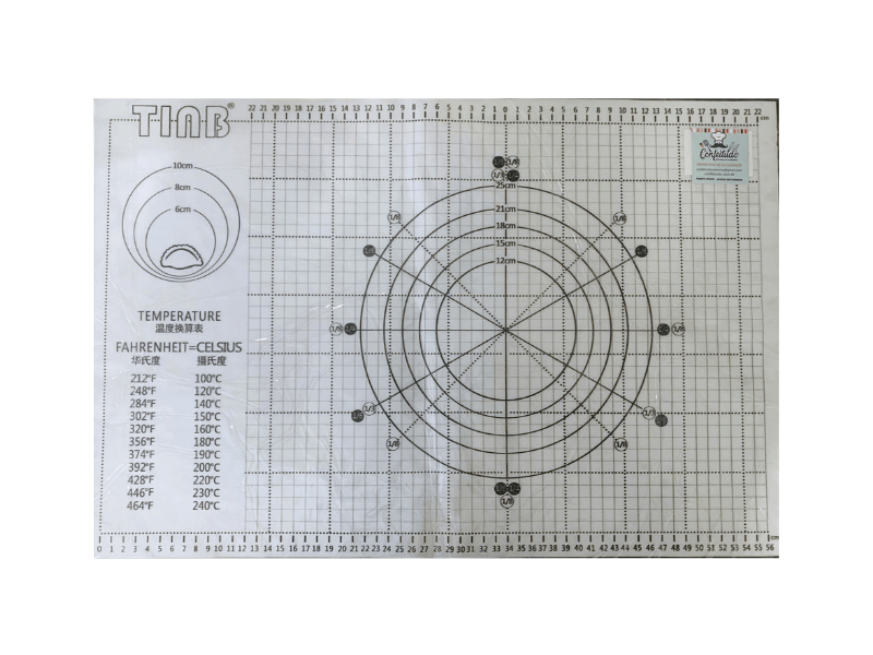 Tapete Fibra de Vidro 40x30 cm - Confeitudo