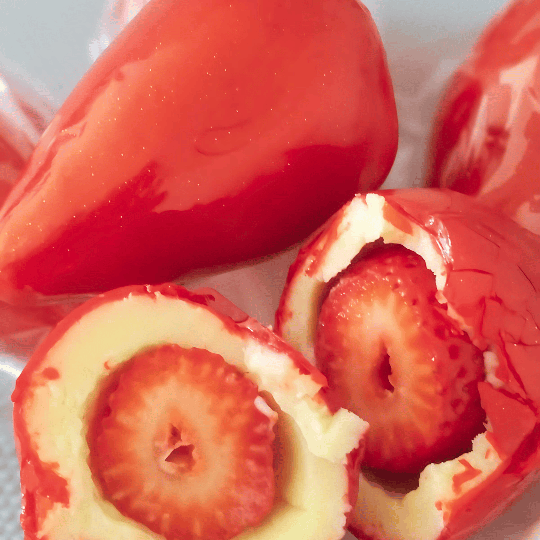 Curso Morango do Amor e Doces Caramelizados 06/08/25 13h30 às 17h