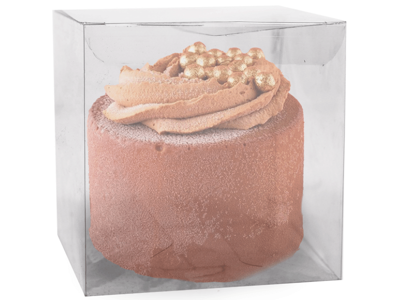 Caixa Cubo Cristal 10x10 cm c/10 unidades - Ideia 