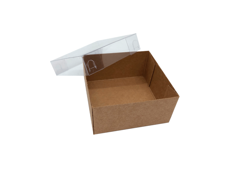 Caixa para Doces Kraft 8x8x4 cm - Agabox - Maria Chocolate