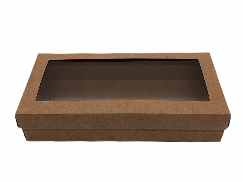 Caixa para Doces Kraft 19x9x4 cm - Agabox