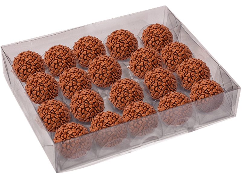 Caixa para 20 Doces Cristal c/10 unidades - Ideia Embalagens