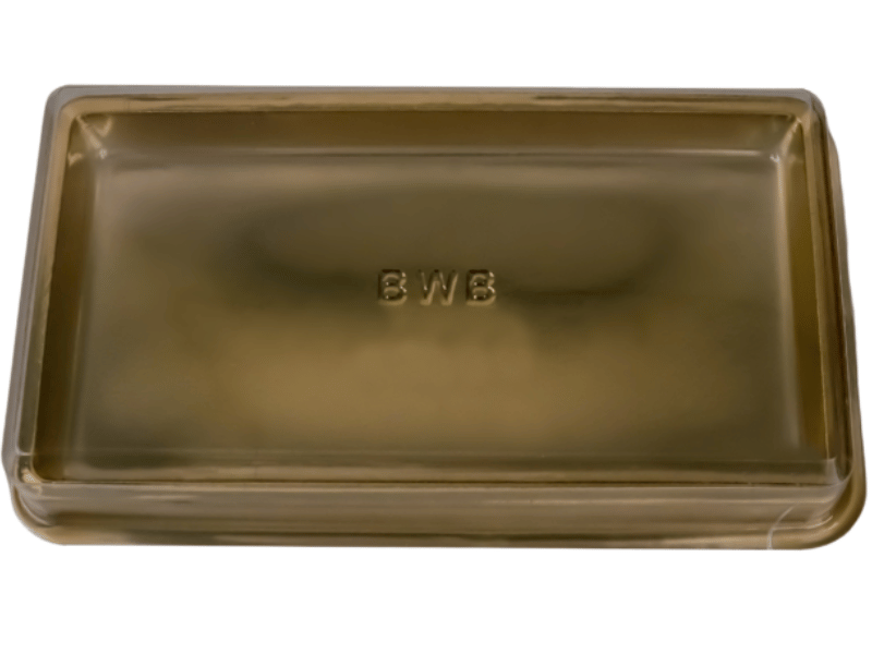 Caixa para Degustação Tablete Dourado N14020 - Bwb