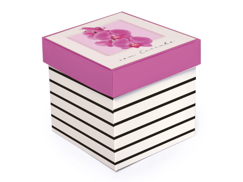 Caixa para Doces Celine 13x13x13 cm - Cromus 