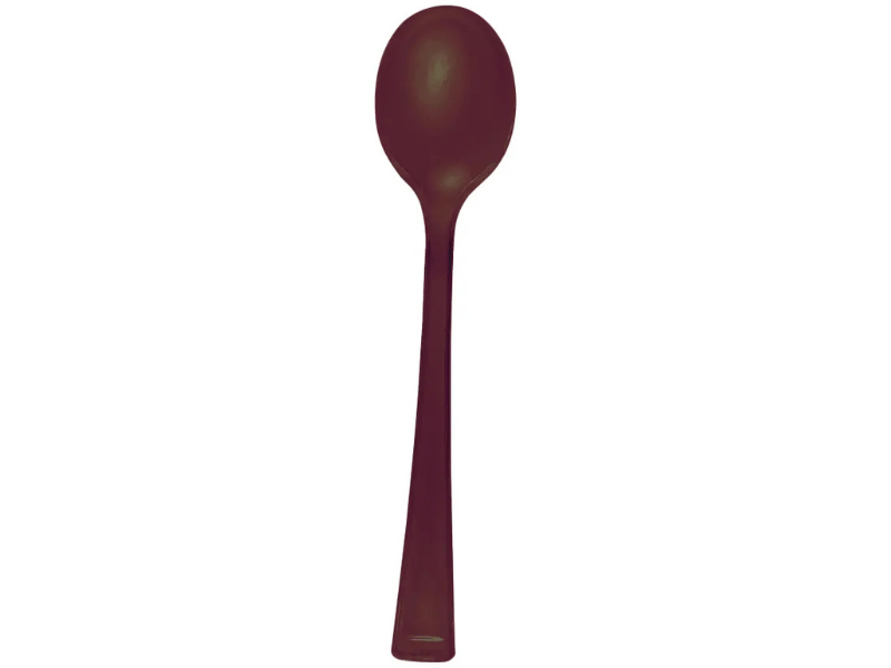 Colher para Ovo de Páscoa Mini Marrom Chocolate c/50 unidades - BlueStar
