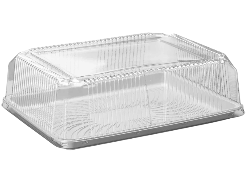 Embalagem de Plástico Branca para Torta G70M 39,5x30x12,1cm - Galvanotek