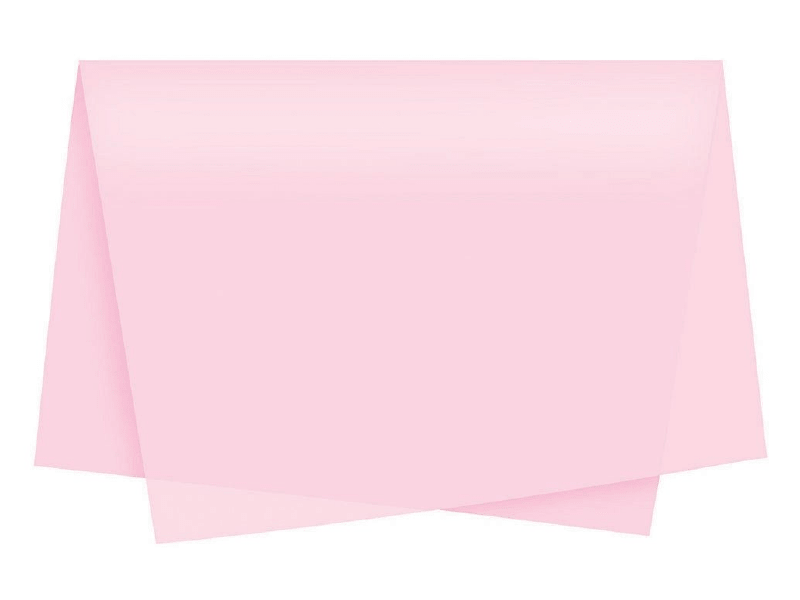 Papel Seda Rosa 49x69 cm c/ 3 unidades - Cromus 