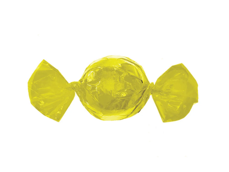 Papel para Trufa Amarela 12x12,5 cm c/ 100 unidades - Cromus 