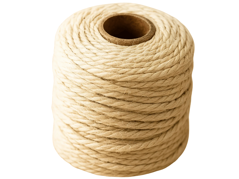 Rolo de Barbante Sisal Cru 36,5m - tuut