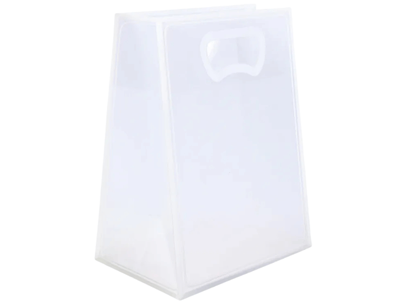 Sacola Alça Plana Liso Fosca 25x15x9 cm - Cromus