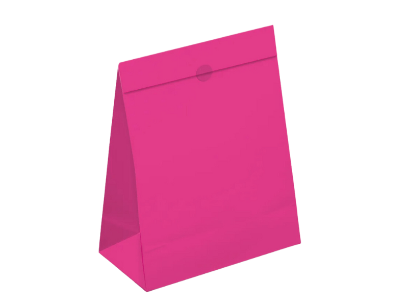 Sacola de Papel para Presente Pink P  - Cromus 
