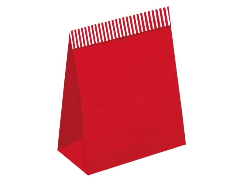 Sacola de Papel para Presente Vermelho P  - Cromus 