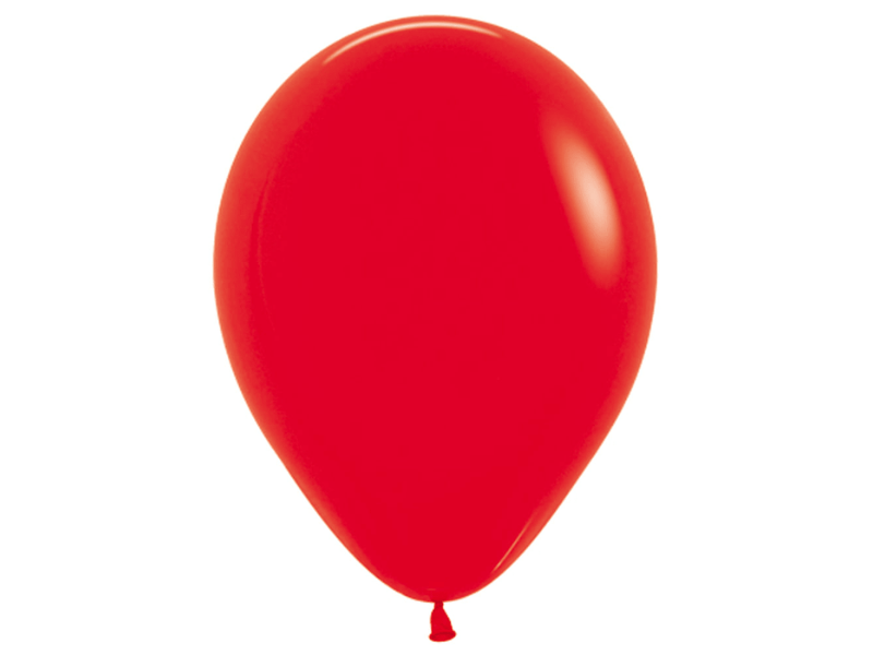 Balão Látex Redondo Fashion Vermelho 13 cm c/ 50 unidades - Cromus 