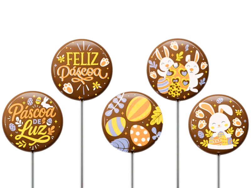 Blister para Chocolate Pirulito Páscoa BLP0208  - Stalden