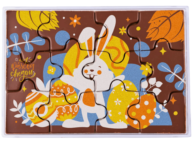 Blister para Chocolate Quebra-Cabeça Páscoa BLP0207 - Stalden