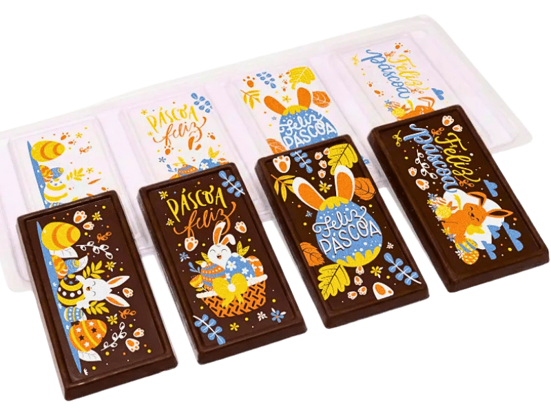 Blister para Chocolate Tablete Páscoa BLP0205 - Stalden