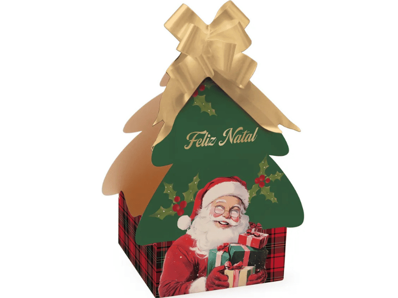 Caixa Panetone Árvore Magia Infinita 500g - Cromus