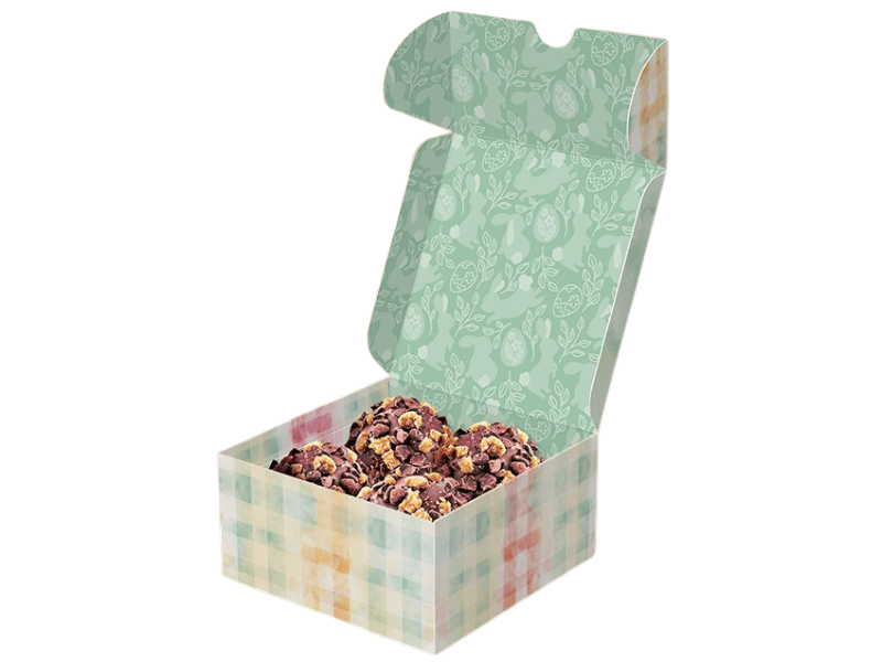 Caixa para 4 Doces Páscoa Encantos - Ideia Embalagens