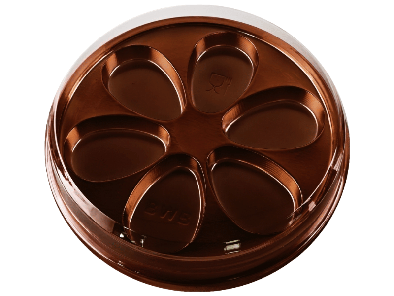 Caixa para Degustação Bombons Gourmet Caramelo N14366 - Bwb