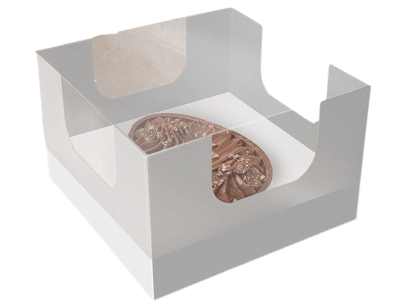 Caixa para Mini Ovos de 50g Branco Essencial - Ideia Embalagens 