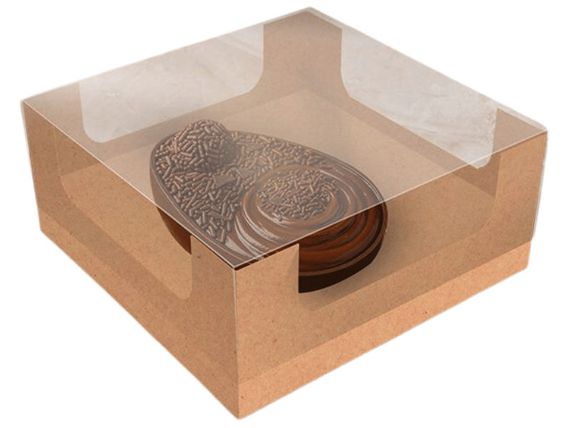 Caixa para Ovos de 100/150g Kraft Essencial - Ideia Embalagens 