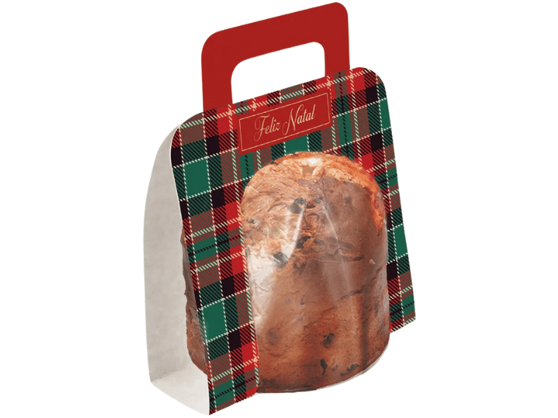 Caixa para Panetone Cinta Magia Infinita 100g c/ 10 unidades - Cromus