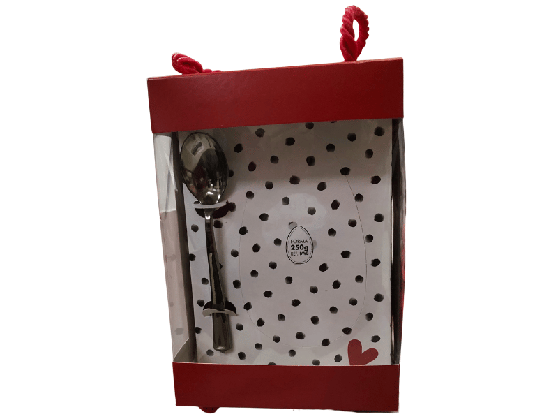 Caixa Practice Meio Ovo Tons de Chocolate c/ alça 250g - Cromus