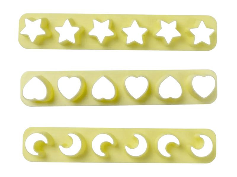 Cortador Plástico Kit Réguas Miniaturas 1 c/ 3 unidades - BlueStar