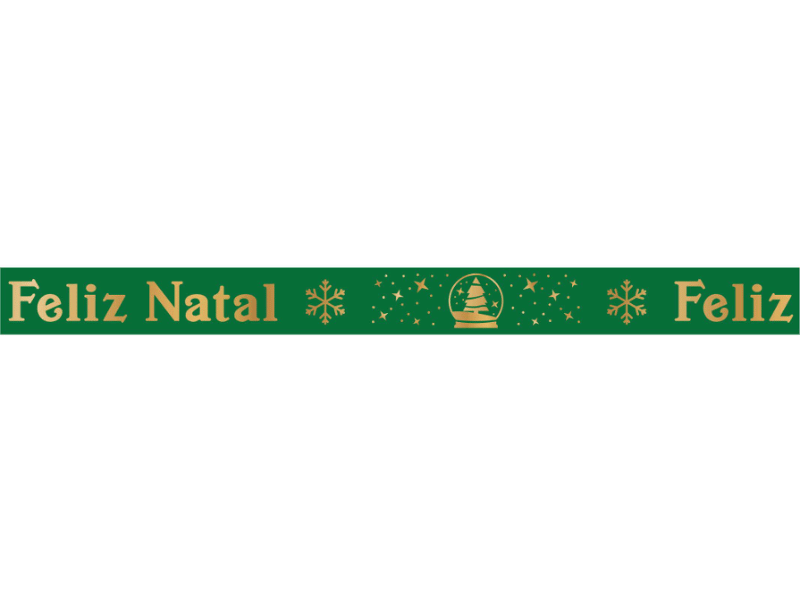 Fita de Cetim Natal Verde nº 3 ECF003H Cor 507- Progresso