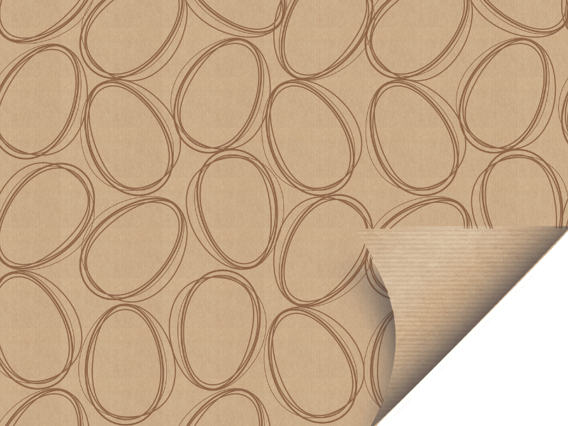 Folha Papel Kraft Tonal Marrom 69x89 cm c/ 10 unidades - Cromus