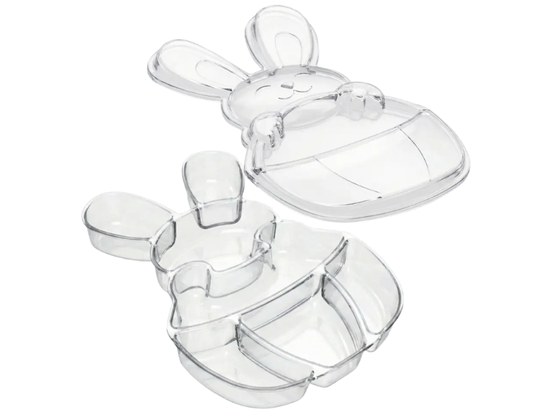 Fondue Box Coelho Transparente 1,3 L - BlueStar