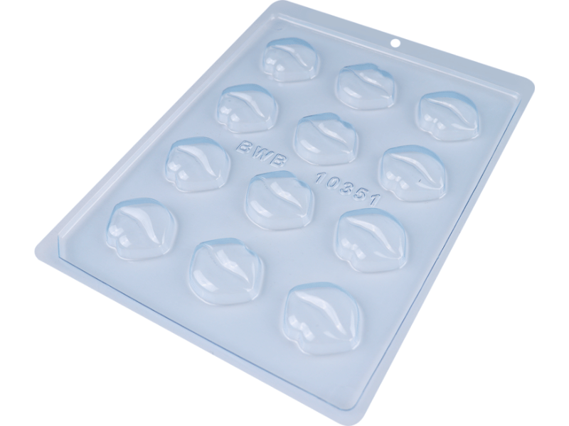 Forma de Acetato Aplique Bombom Boca N10351 - Bwb
