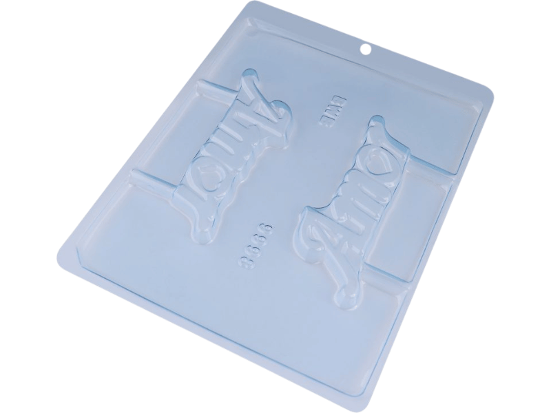 Forma de Acetato Aplique Topo de Bolo N9998 - Bwb