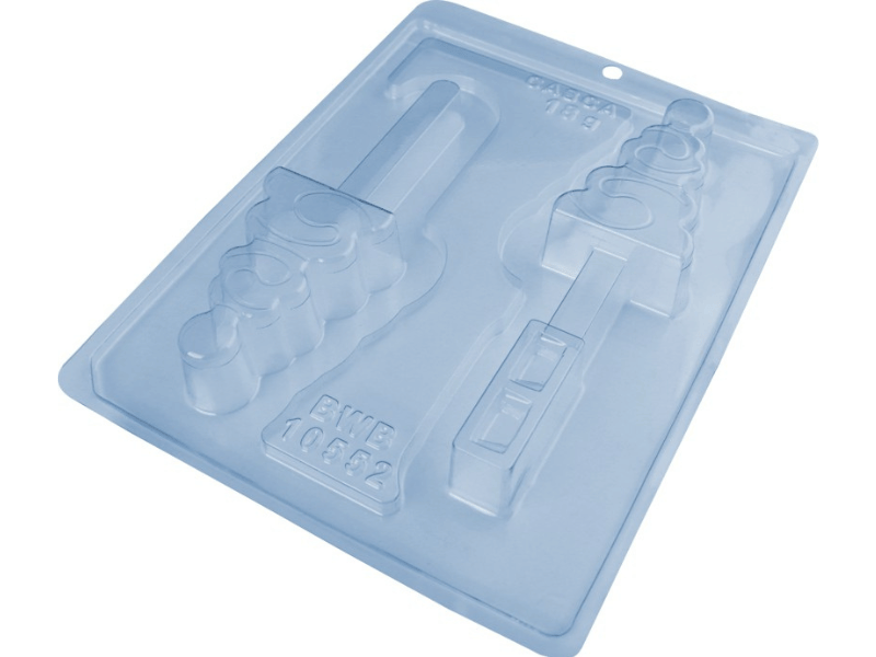 Forma Prática com Silicone Mini Paleta Árvore N10552 - Bwb