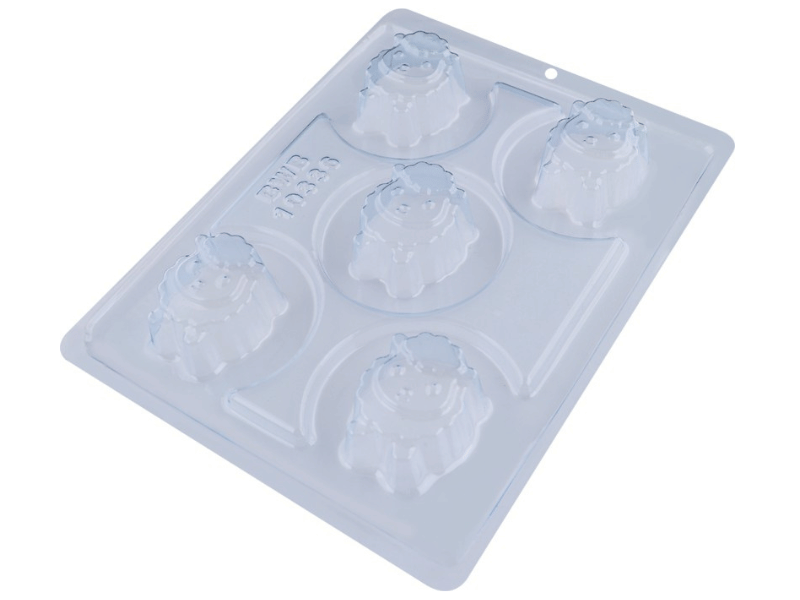 Forma Prática com Silicone para Bombom Ovelha N10336 - Bwb