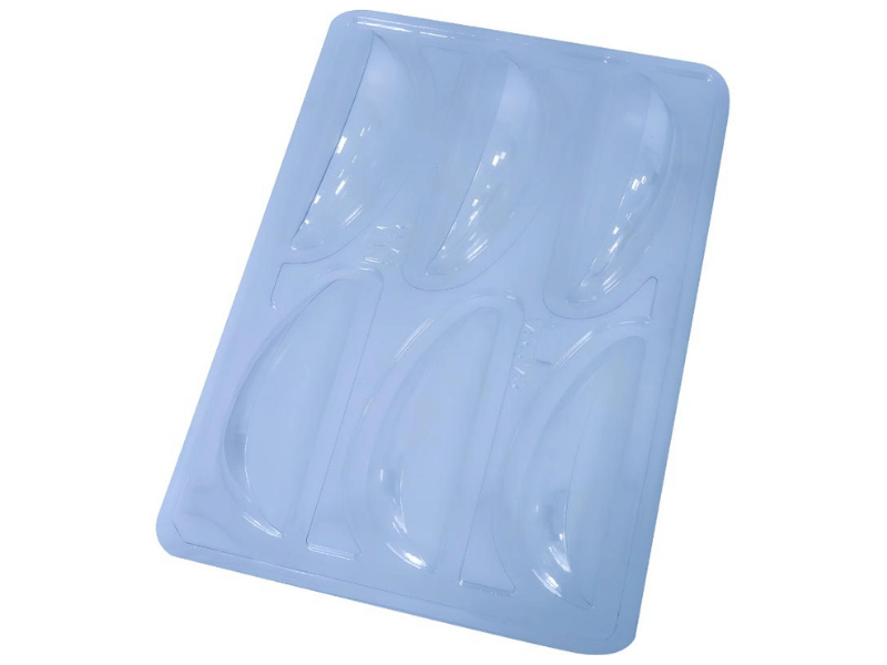 Forma Prática com Silicone para Ovo de Fatias N3716 - Bwb