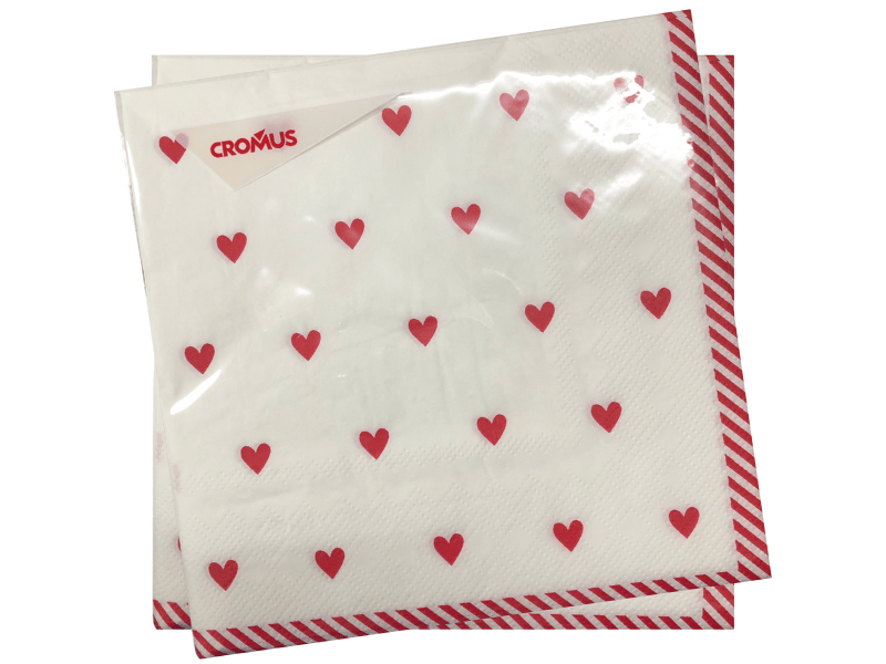 Guardanapo de Papel Te Amo c/ 20 unidades - Cromus
