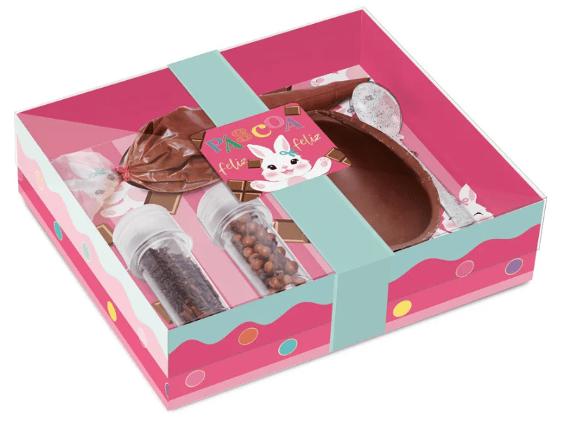 Kit Caixa Confeiteiro Felicita Lola 100g - Cromus 