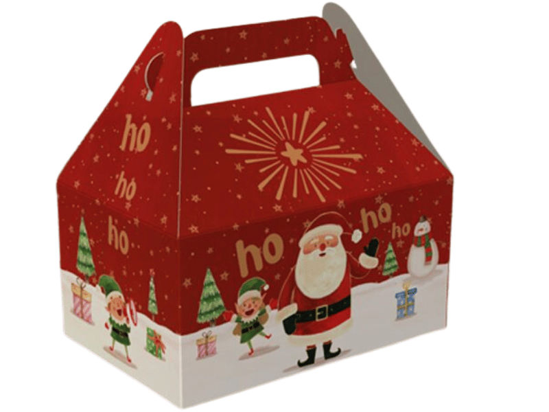 Maleta Conto Natalino 12x8x12 cm - Ideia Embalagens