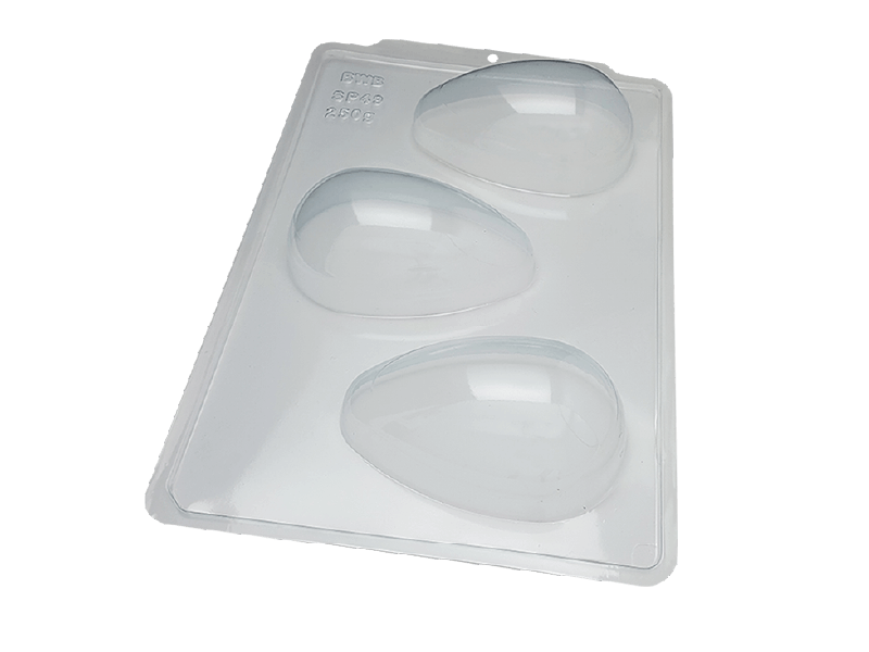 Forma Prática com Silicone para Ovo de Páscoa 250g SP49 - Bwb