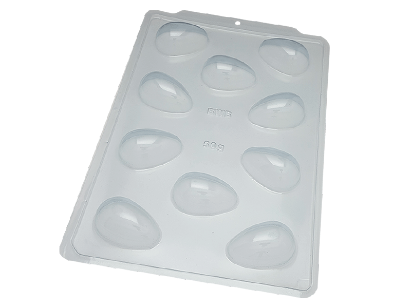 Forma Prática com Silicone para Ovo de Páscoa 50g SP846 - Bwb