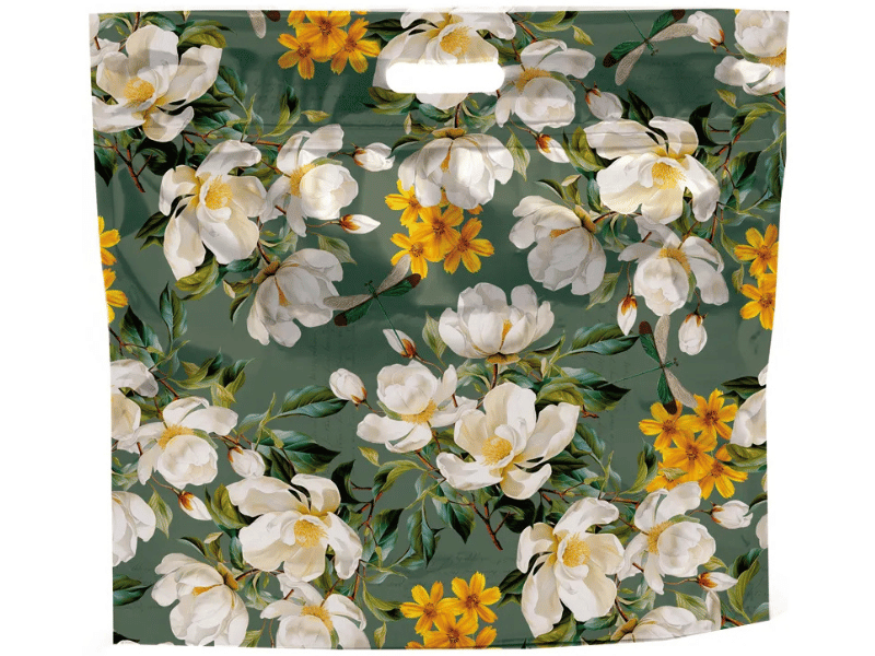 Sacola Laminada c/ Zíper Valentina 32x40x5 cm - Cromus