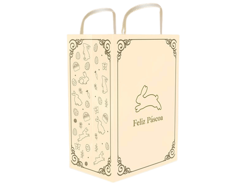 Sacola Páscoa Luz 18x12x25 cm - Ideia Embalagens