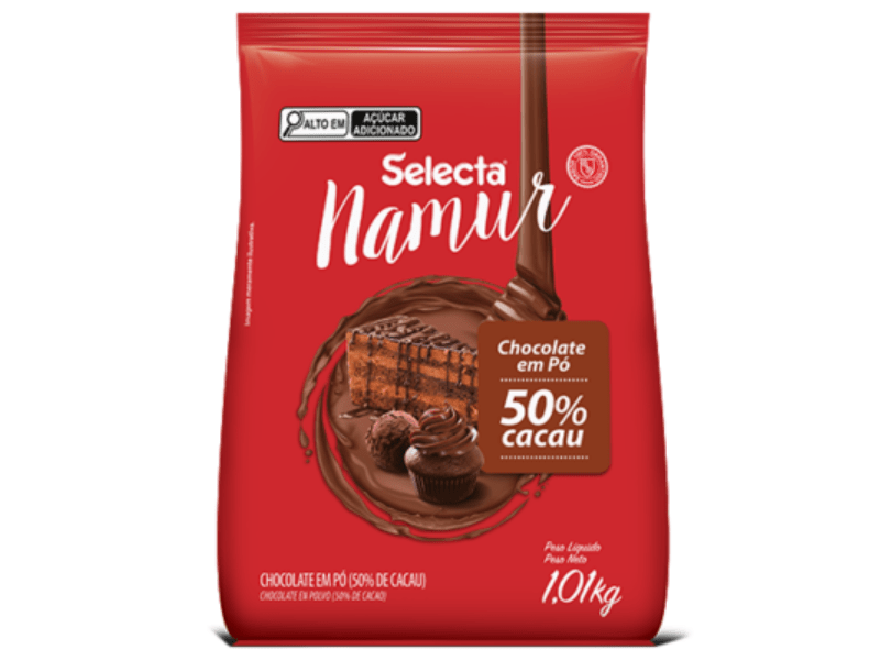 Chocolate em Pó Selecta 50% Cacau 1,01kg - Mix 