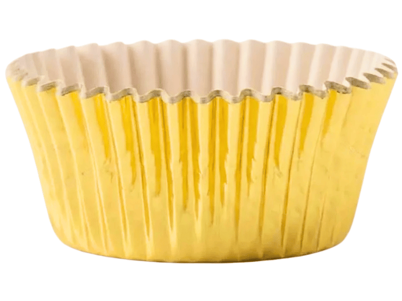 Forma de Papel N0 Metal Ouro c/ 24 unidades - Mago