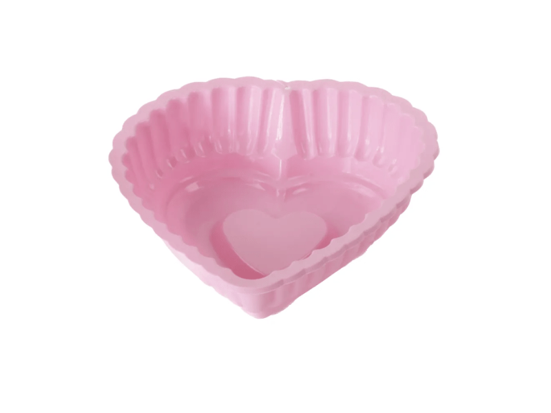 Forma de Silicone para Bolo Coração Duplo - Allonsy 