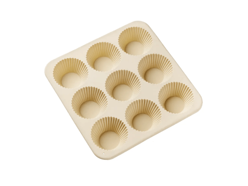 Forma de Silicone para Cupcake Bege - Allonsy 