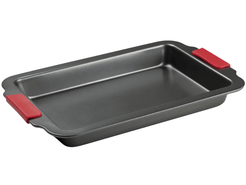 Forma em Aço Carbono Retangular c/ Cabo Silicone 36X23,5X4 cm - Allonsy