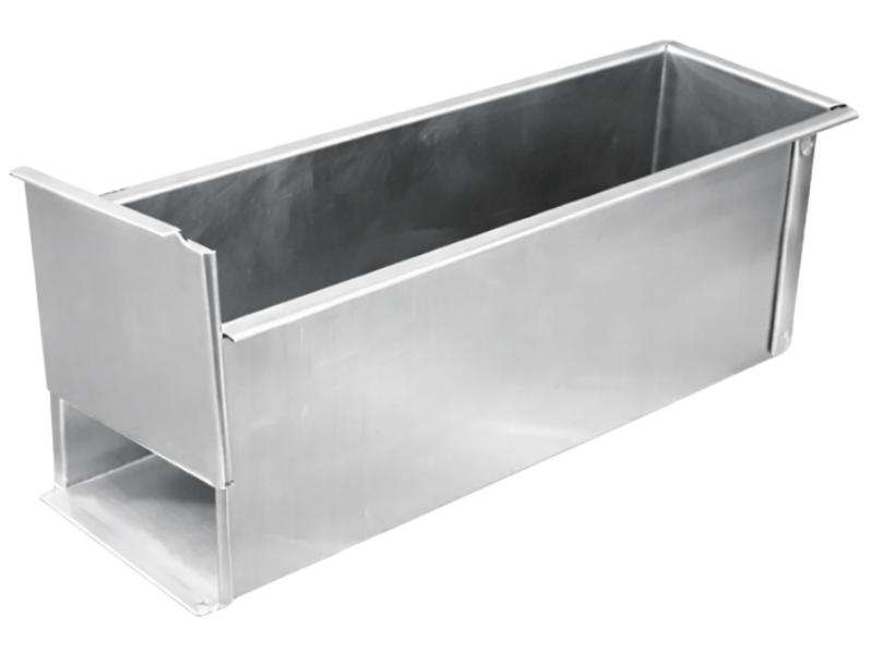 Forma Festival de Fatias s/ Tampa 30x10x10 cm Alumínio - Caparroz